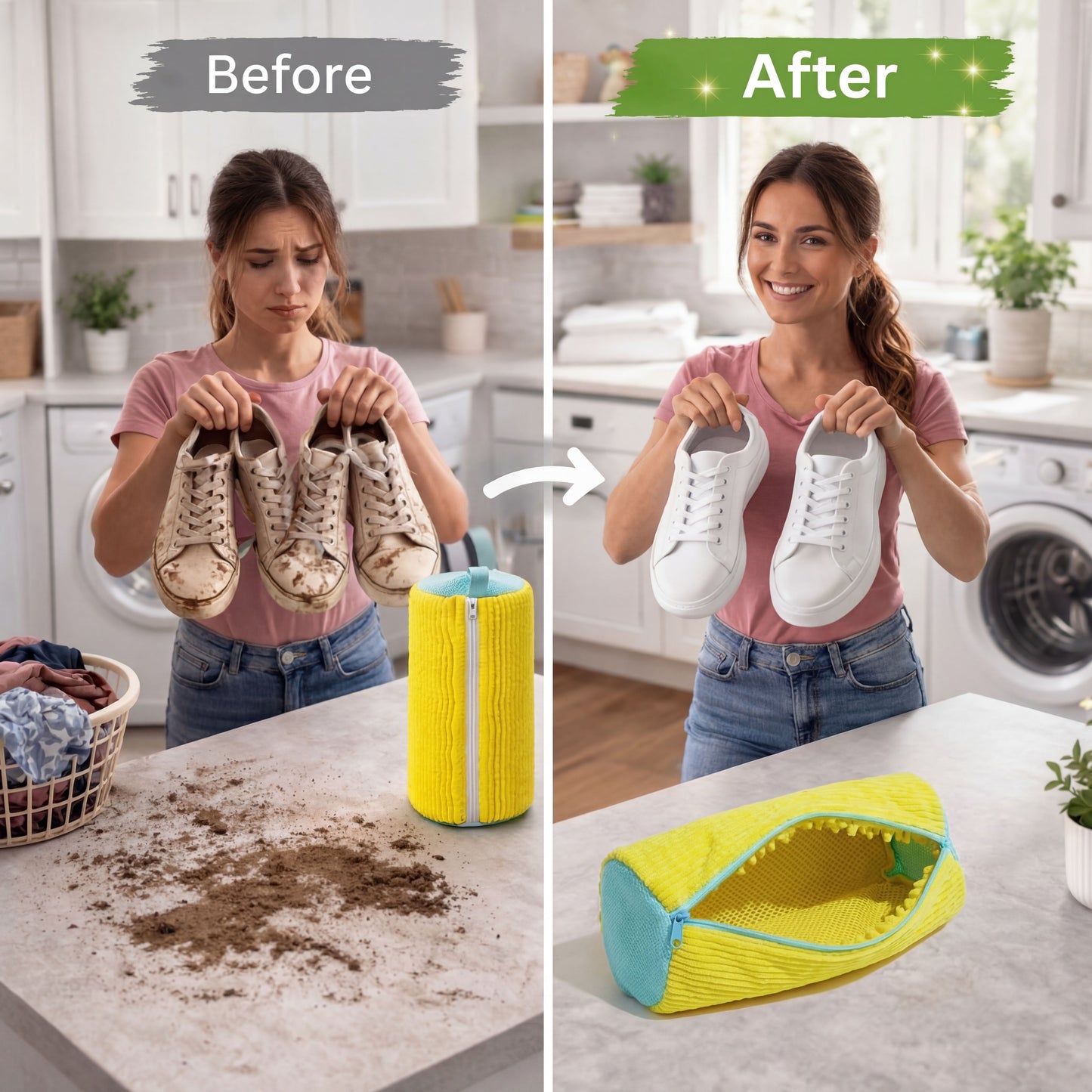 SoleSaver Laundry Shoe Bag