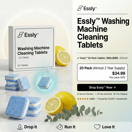 Essly - Washer Machine Cleaning Tablets