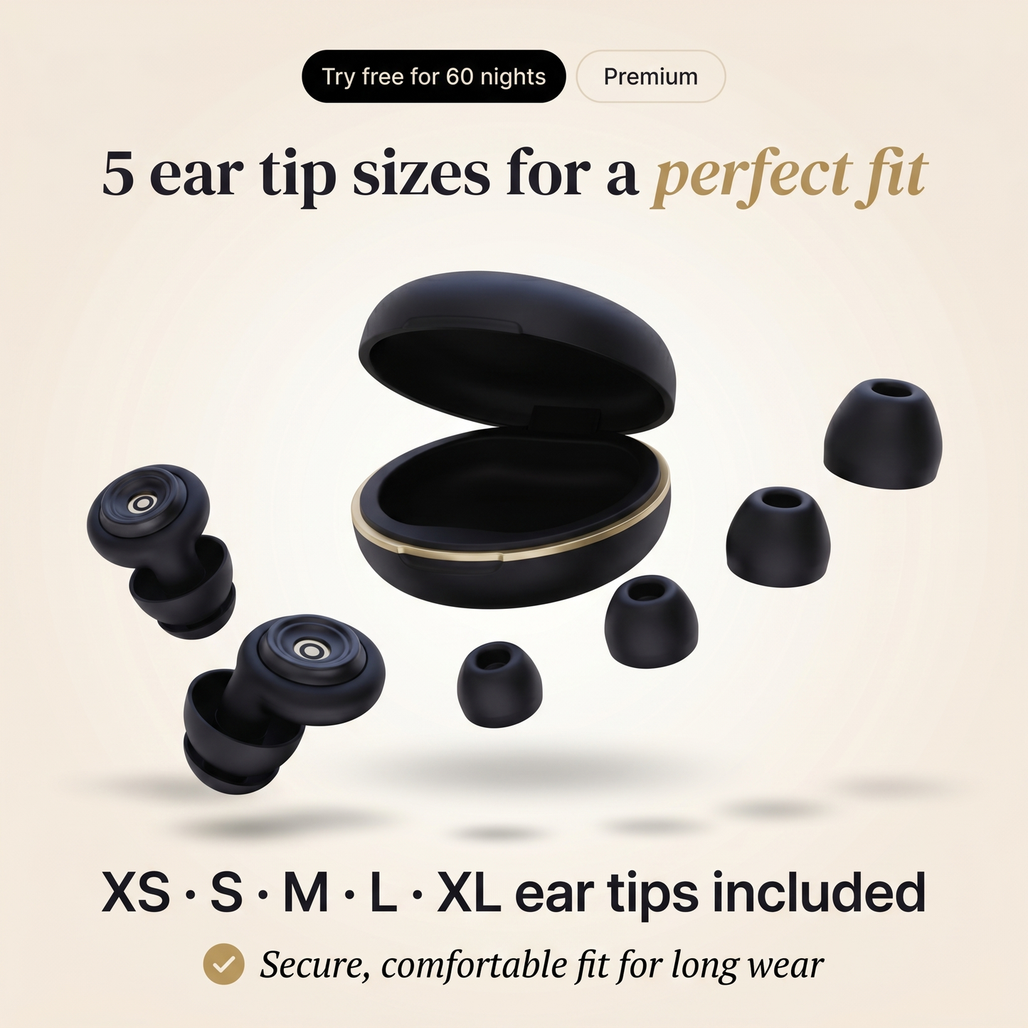 Hush by Essly — High-Fidelity Sleep Earplugs