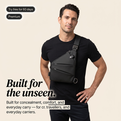 CIPHER by Essly — Anti-Theft Flat Sling Bag