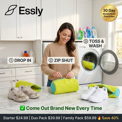SoleSaver Laundry Shoe Bag