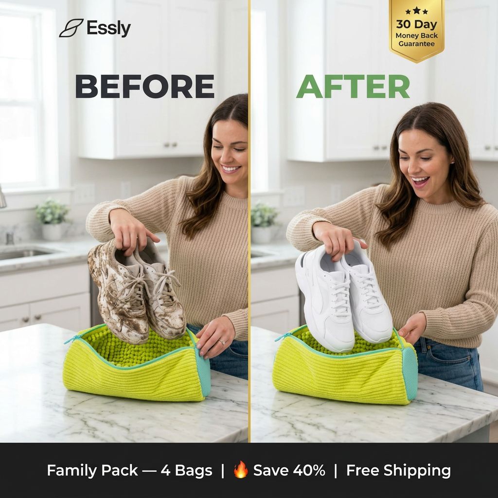 SoleSaver Laundry Shoe Bag