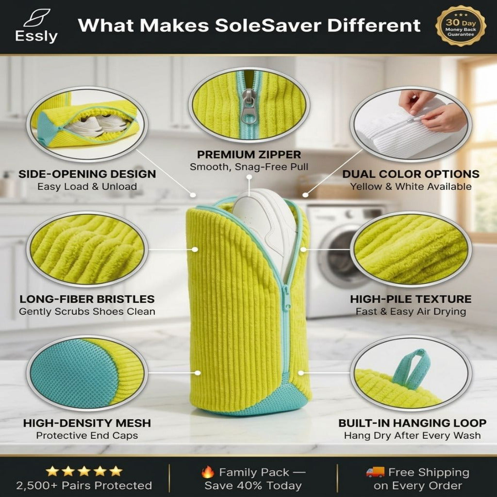 SoleSaver Laundry Shoe Bag